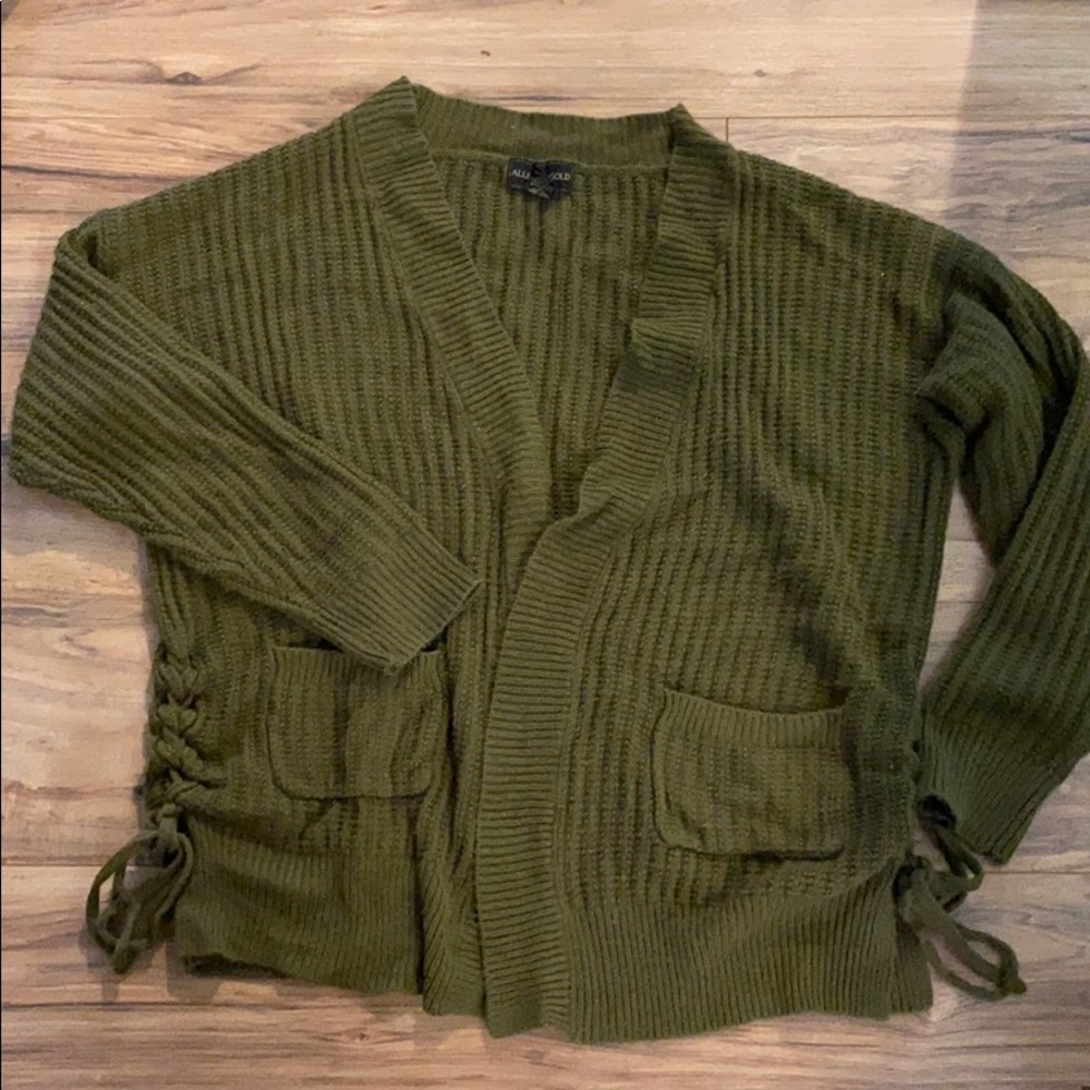 Knit cardigan